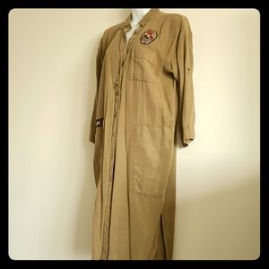 Mango shirt dress Sz S